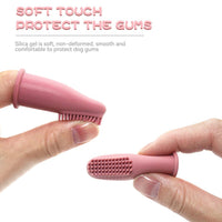 Ultra Soft Silicone Toothbrush Cover Dog Cat Dental Care Cleaning Finger Toothbrush Clean Tool Dog Toothbrush Accessories - Buy online at  Vibe In Cart.