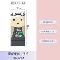 Wooden Children's Bed Headboard with Anti-Collision Panels and 3cm Height