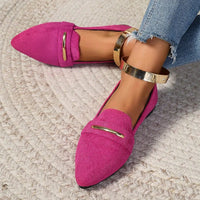 Loafers Flats Pointed Toe Casual Women Shoes New Comfortable Walking Mujer Zapatos:Wear-resisting - Buy online at  Vibe In Cart.