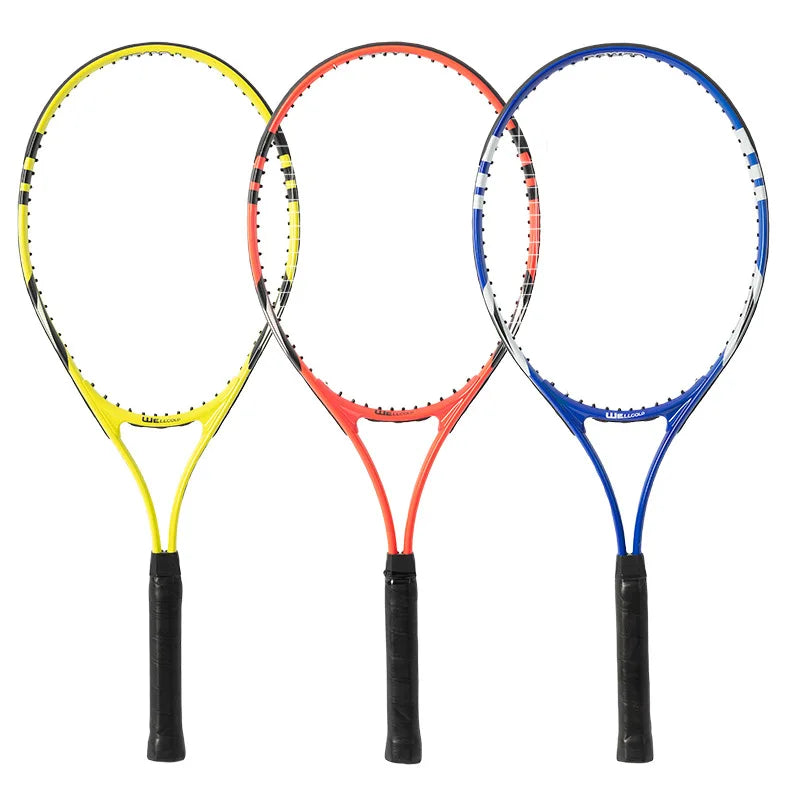 Tennis Racket 27 Inch Aluminum Alloy Racket Beginner Training Adult Outdoor Sports Ultra Light Tennis Racket - Buy online at  Vibe In Cart.