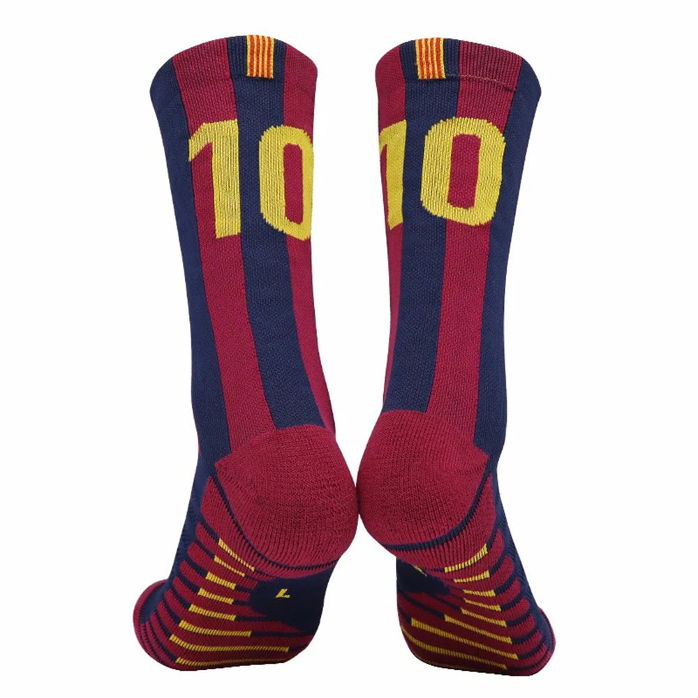 Number Kids Soccer Socks 10# Star 7# Mid-tube Boys Cycling Socks Outdoor Towel Bottom Fashion Men's Sport Football Short Socks - Buy online at  Vibe In Cart.