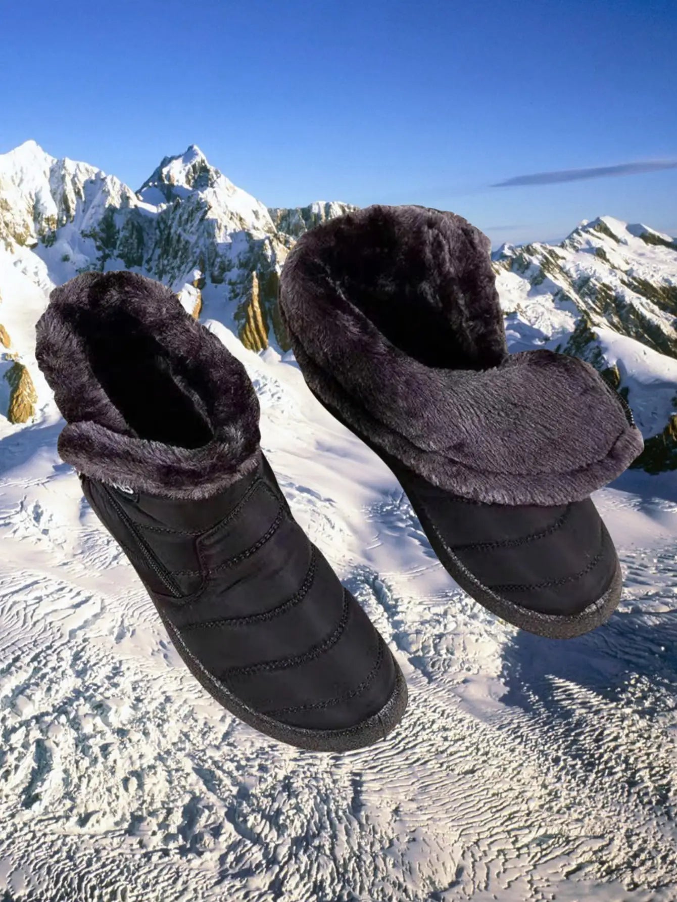 Women's shoes Solid-color warm mid-calf cotton boots women's Winter shoes Cotton boots cheap shoes clearance free shipping - Buy online at  Vibe In Cart.