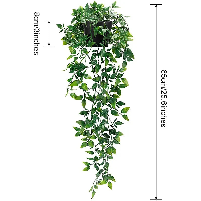 90cm Artificial Plant Vine Home Decoration Hanging Plastic Leaf Grass Garland Outdoor Wedding Party Decorations Fake Rattan Ivy - Buy online at  Vibe In Cart.