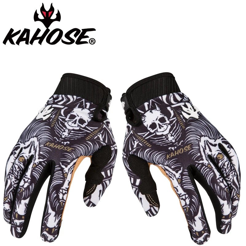 Unisex Full Finger Polyester Gloves for All Seasons, Sizes M-XL