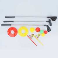 Educational Plastic Golf Clubs Set for Toddlers Ages 3-6