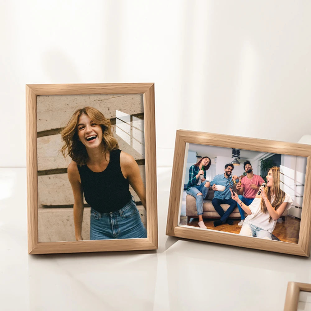 1pc custom photo frame,Multiple size options，Can be wall-mounted picture frames,Personalized commemorative gift，home decorations - Buy online at  Vibe In Cart.