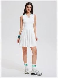 New sports dresses women tennis dress polo lapel fitness dress outdoor badminton golf Quick-drying and breathable Sports dress - Buy online at  Vibe In Cart.