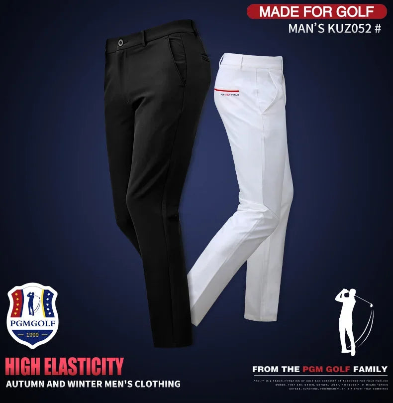 PGM Golf Tennis Men's Long Slim Trousers Spring Autumn High Elastic Sports Wear-resistant Shorts Comfortable Soft Dry KUZ052 - Buy online at  Vibe In Cart.
