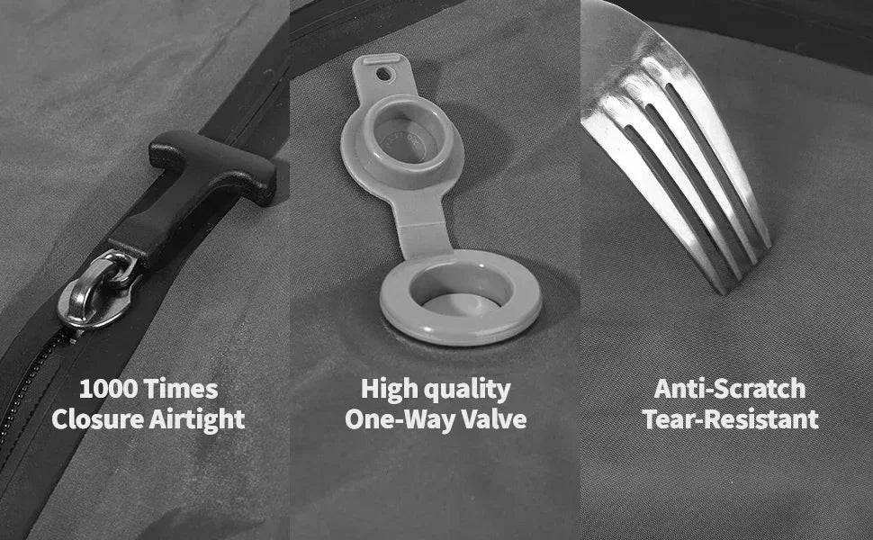 17L Reusable Vacuum Compression Bag With Air Pump