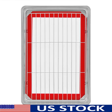 All Purpose Bakeware Set 3 Piece Non Stick Baking Pan Cooling Rack Silicone Mat Baking Cookies and Treats - Buy online at  Vibe In Cart.