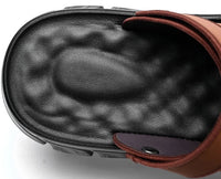 Hot Sale Men Sandals Casual Shoes Outdoor Walking Sandals for Men Beach Shoes Men Slippers Open Toe Flat Two Passes - Buy online at  Vibe In Cart.