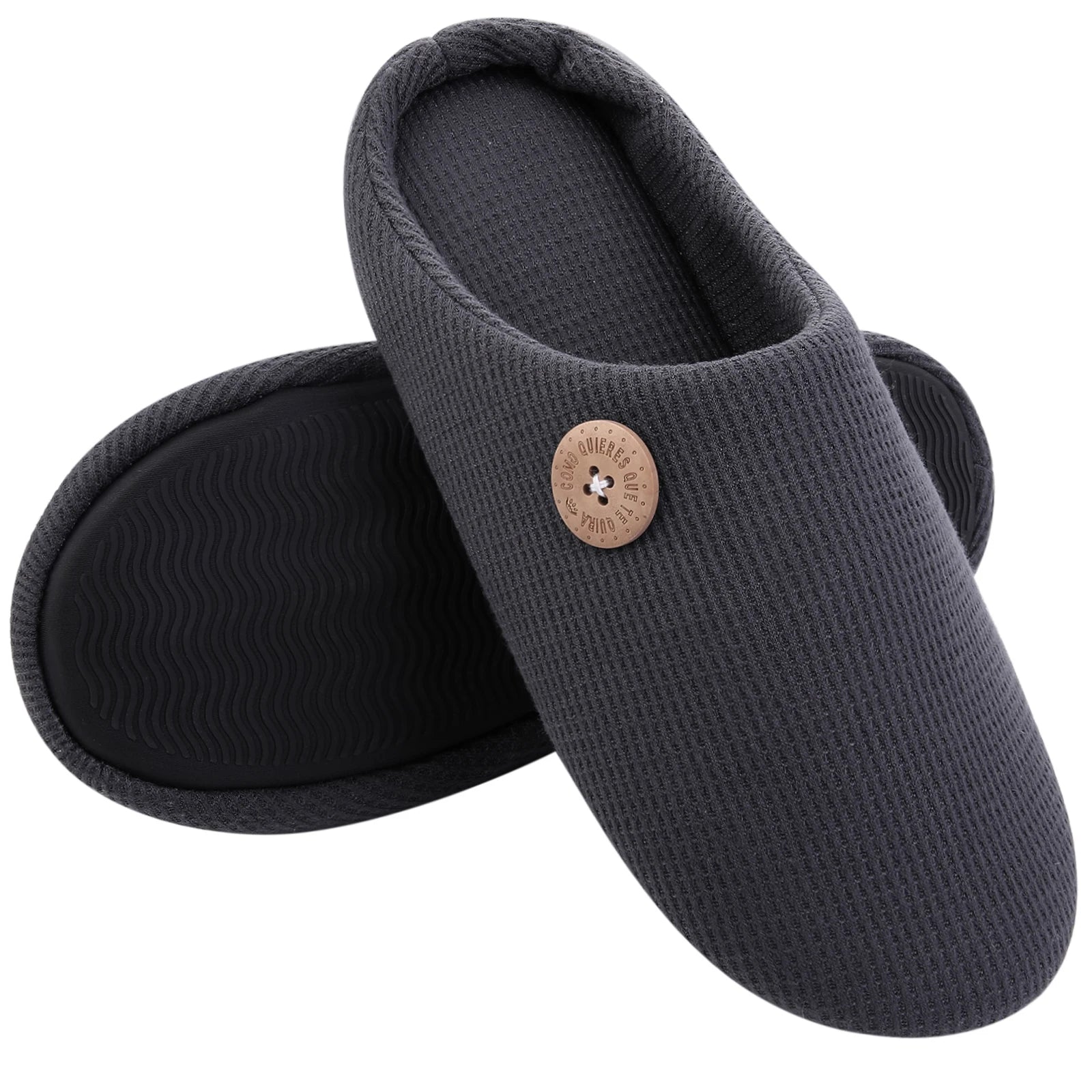 Men's Soft Antiskid Indoor Slippers Casual Winter Style