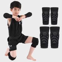 1 Pair Kids Sports Thick Sponge Knee Pads Elbow Sleeves Guard Collision Avoidance Protective Kneepads for Skate Soccer Football - Buy online at  Vibe In Cart.