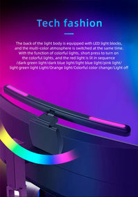 USB Stepless Dimming Screen Hanging Lights Curved Screen Monitor Light Bar RGB Background Atmosphere Desk Lamp Monitor Light Bar - Buy online at  Vibe In Cart.