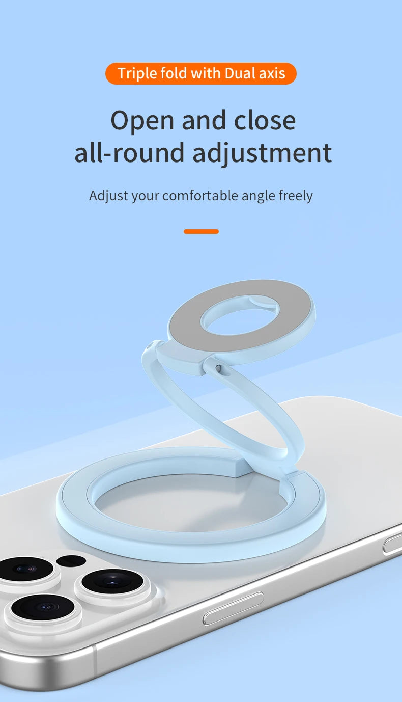 Universal Double Sided Magnetic Ring Phone Holder and Stand