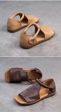 Women's Open-Toe Flat Sandals with Cross Strap & Adjustable Ankle Strap - Summer Casual Lightweight Walking Shoes for Women, Min - Buy online at  Vibe In Cart.