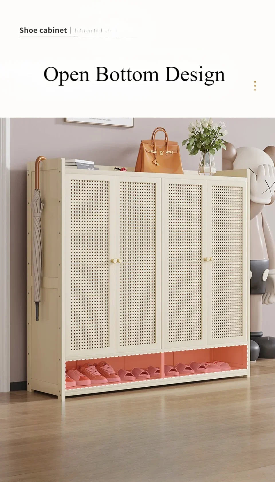 Home Shoe Cabinet Large Capacity Shoe Rack Breathable Storage Cabinet Moisture-proof Shoe Cabinet Simple Dust-proof Shoe Cabinet - Buy online at  Vibe In Cart.