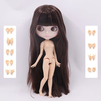 1/6 Scale 30CM ABS Articulated BJD Doll with Extra Hands and Natural Shiny Face for Girls