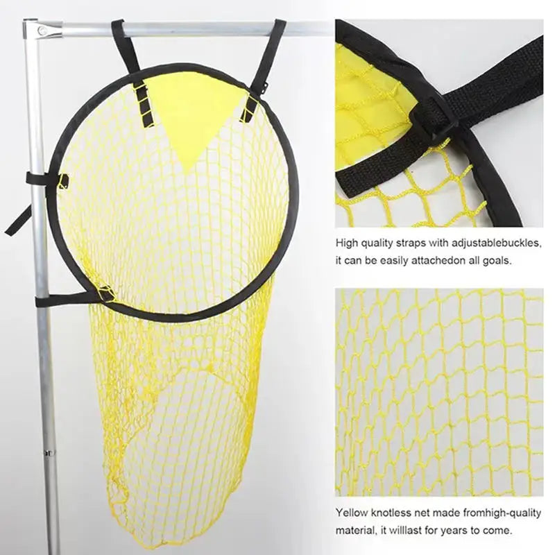 1/2pcs Football Target Net Foldable Football Training Nets Easy To Attach And Detach Soccer Goal For Football Training Practice - Buy online at  Vibe In Cart.