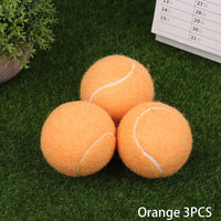 1/3Pcs 65MM Ladies Beginners Durable Practice Tennis Ball Tennis Balls Wear-Resistant Highly Elastic Training Balls For Club - Buy online at  Vibe In Cart.