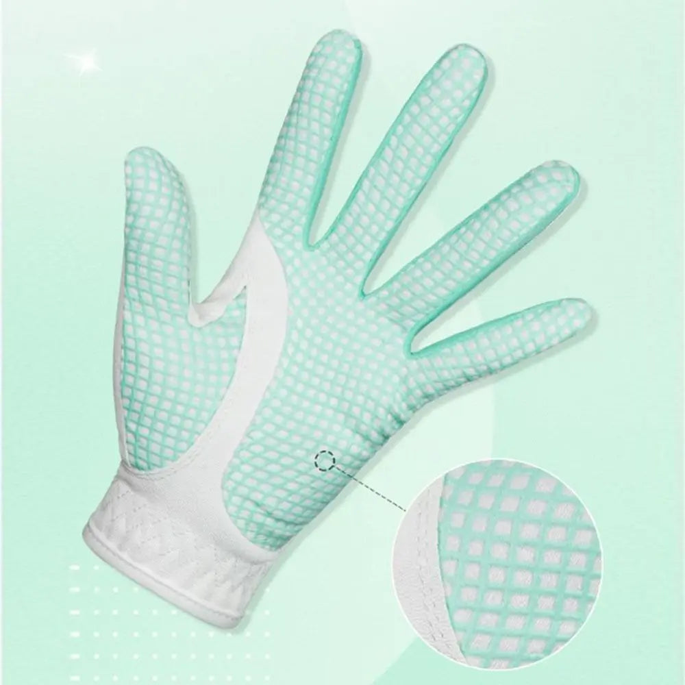 Comfort Women's Golf Gloves Wear-resistant Soft Full Finger Sports Gloves Left and Right Hands Breathable Golf Wear Gloves - Buy online at  Vibe In Cart.