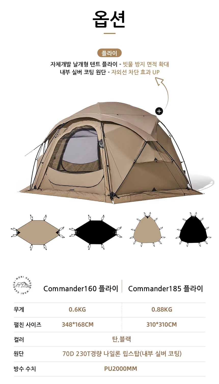 Waterproof Windproof Nylon Camping Dome Tent for 3-4 People