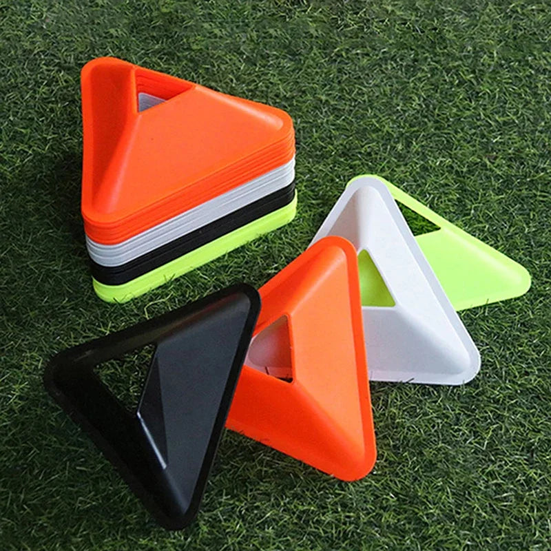 5PCS Football Training Disc Triangle Soccer Practice Field Sports Agility Training Cone Portable Equipment For Kids Adult - Buy online at  Vibe In Cart.