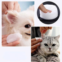 130 Pcs/set of Dog and Cat Cleaning Wipes Pet Eye Wipes Grooming Tear Stain Remover Gentle Non-foaming Wipes Towels - Buy online at  Vibe In Cart.