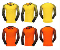 kids Soccer Goalkeeper Jersey Set Child Boy Football Goalkeeper Clothing Long Sleeve Sponge Protector Football Uniforms - Buy online at  Vibe In Cart.