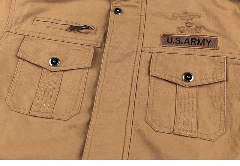 2024 Men's Tactical Jacket Autumn Winter Fleece Tactical Jackets Men Casual Multiple Pockets Windproof Outdoor Workwear Coat - Buy online at  Vibe In Cart.