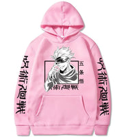 Japanese Manga Jujutsu Kaisen Satoru Gojo Men's Hoodie Sweatshirt Men Womnen Fashion Brand Design Pullover Men's Fleece Hoodies - Buy online at  Vibe In Cart.