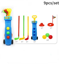 Children's Plastic Toy Golf Set for Indoor and Outdoor Play