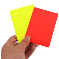 2PCS 4PCS 6PCS Soccer Referee Red Yellow Cards Football Match RefereeReferee Tool Warning and Ejection Cards - Buy online at  Vibe In Cart.