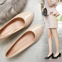 Shoes Ladies Pumps Medium Heel Nude Sexy High Heels Weeding Shoes Women Office Work White Pumps Party Shoes - Buy online at  Vibe In Cart.