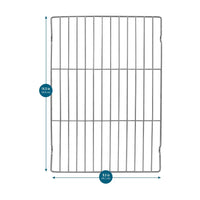 All Purpose Bakeware Set 3 Piece Non Stick Baking Pan Cooling Rack Silicone Mat Baking Cookies and Treats - Buy online at  Vibe In Cart.