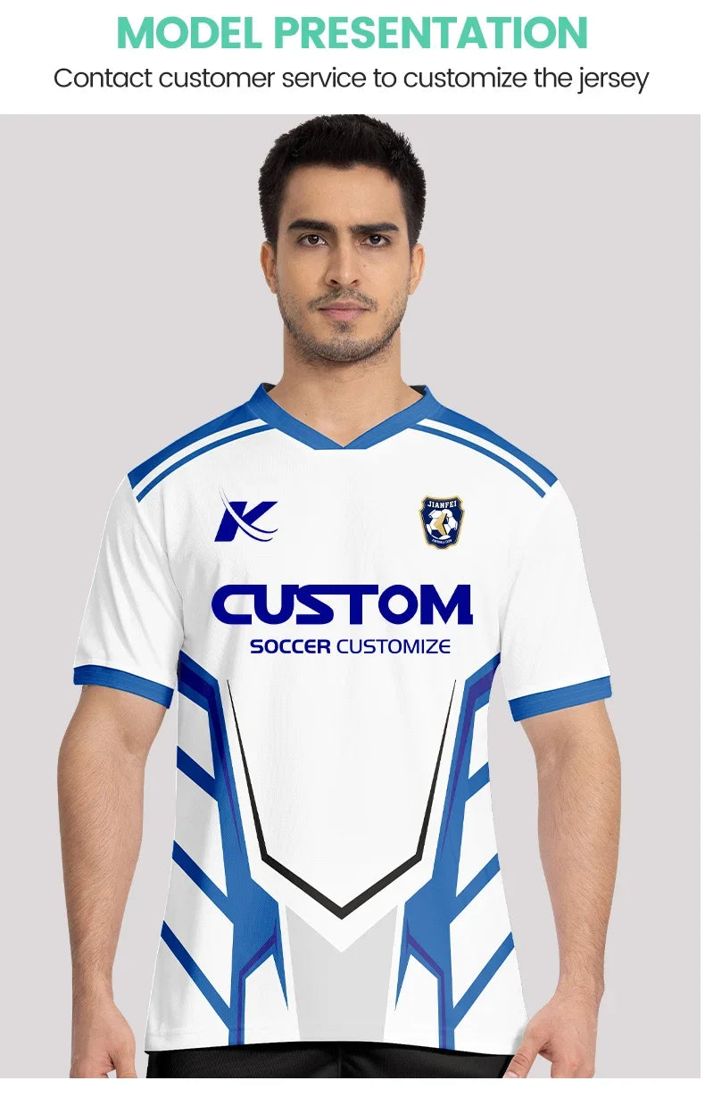Personalized Sublimation Custom Plus Big Size Soccer Uniforms Football Jerseys Teams Stitched Mens Sets With Embroidered Logo - Buy online at  Vibe In Cart.