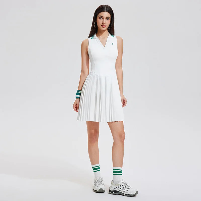 New sports dresses women tennis dress polo lapel fitness dress outdoor badminton golf Quick-drying and breathable Sports dress - Buy online at  Vibe In Cart.