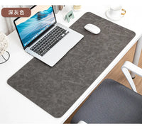 Waterproof Leather Desk Mat for Computer, Non-Slip and Easy to Clean