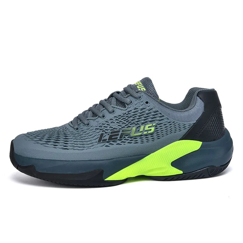 Men Women's Large Sizes Breathable Tennis Shoes Blue and Gray Gym Walking Badminton Sneakers - Buy online at  Vibe In Cart.