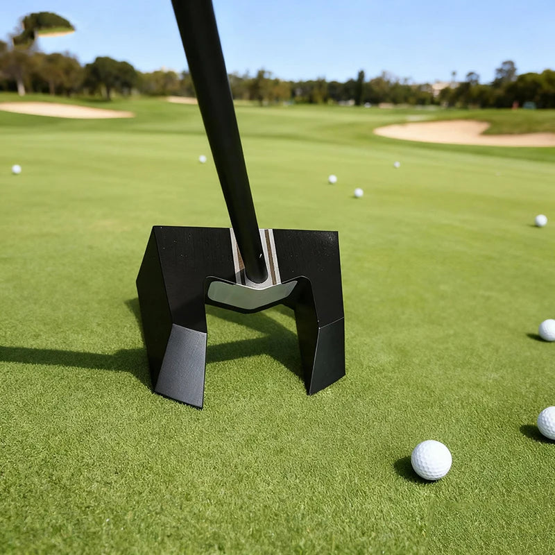 Golf Putter with Zero Torque & Auto-Balance, High MOI for Max Stability, 100% CNC Milled, Black Mallet Putter Golf Club - Buy online at  Vibe In Cart.