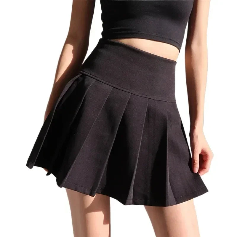 American School Y2k Style Summer Short Pleated Skirt For Women 2024 High Waist Sexy Hotsweet Mini Skirts Female - Buy online at  Vibe In Cart.