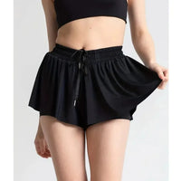 2 in 1 Jogger Flowy Athletic Shorts for Women Gym Yoga Workout Running Tennis Skirt Comfy Skort Lounge Cute Clothes Casual Wear