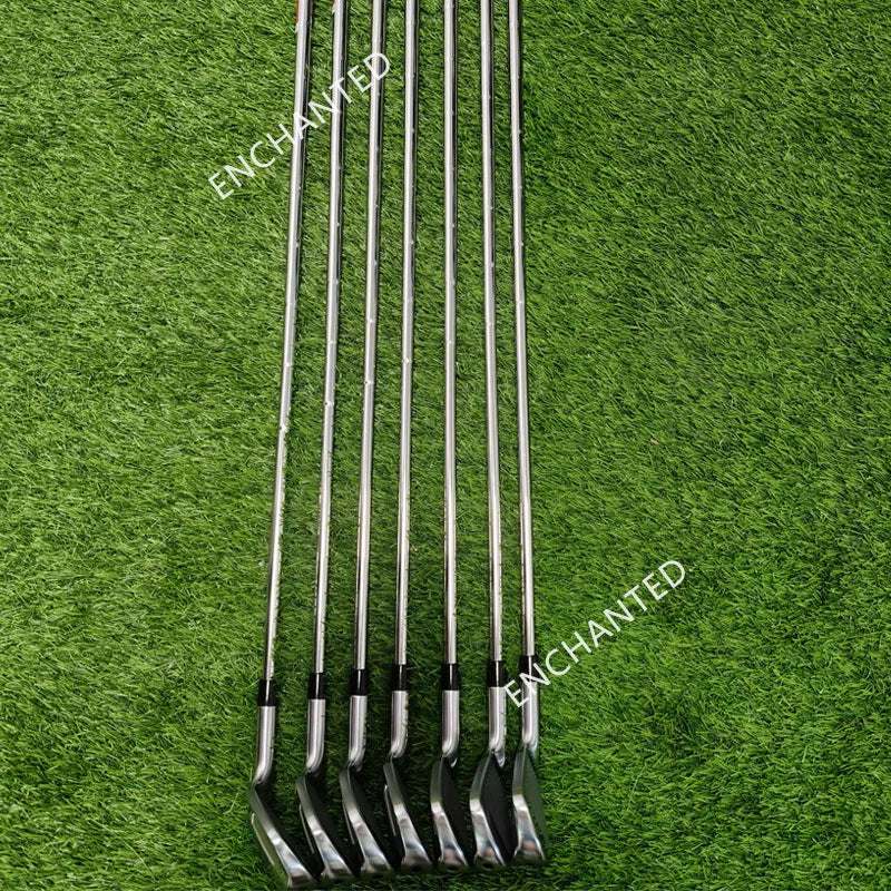 Left-Handed Men's Steel Golf Iron with Shaft and Head
