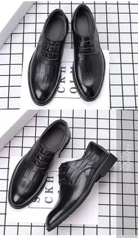 Hot Sale Men's Leather Shoe Breathable Leather Shoes for Men Version British Casual Men's Shoes Comfortable Men Leather Shoes - Buy online at  Vibe In Cart.