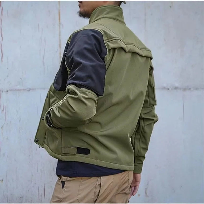 Waterproof Shark Skin Tactical Sets Mens Thicken Fleece New Soft Shell Combat Jackets+windproof Warm Cargo Pant 2 Piece Set - Buy online at  Vibe In Cart.