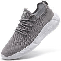 Men's Casual Sneakers Breathable Lace-Up Anti-Slip Shoes Size 39-50