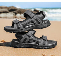 Men's Waterproof Sports Sandals for Hiking and Beach Open Toe Adjustable