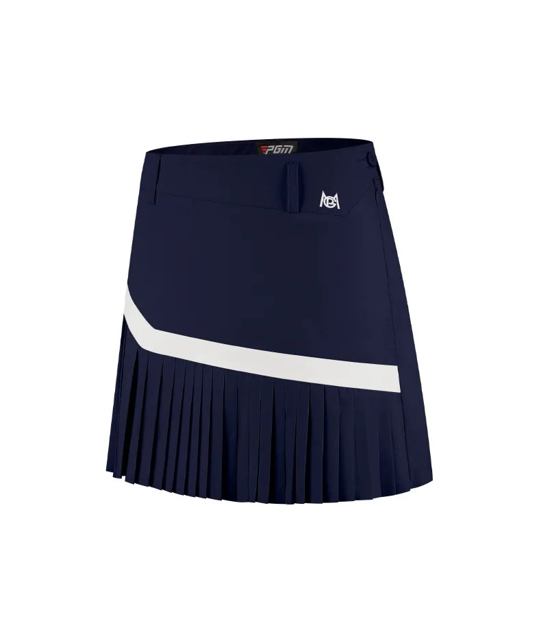 PGM Golf skirt for women‘s summer sports shorts with breathable base pants and a pleated QZ089