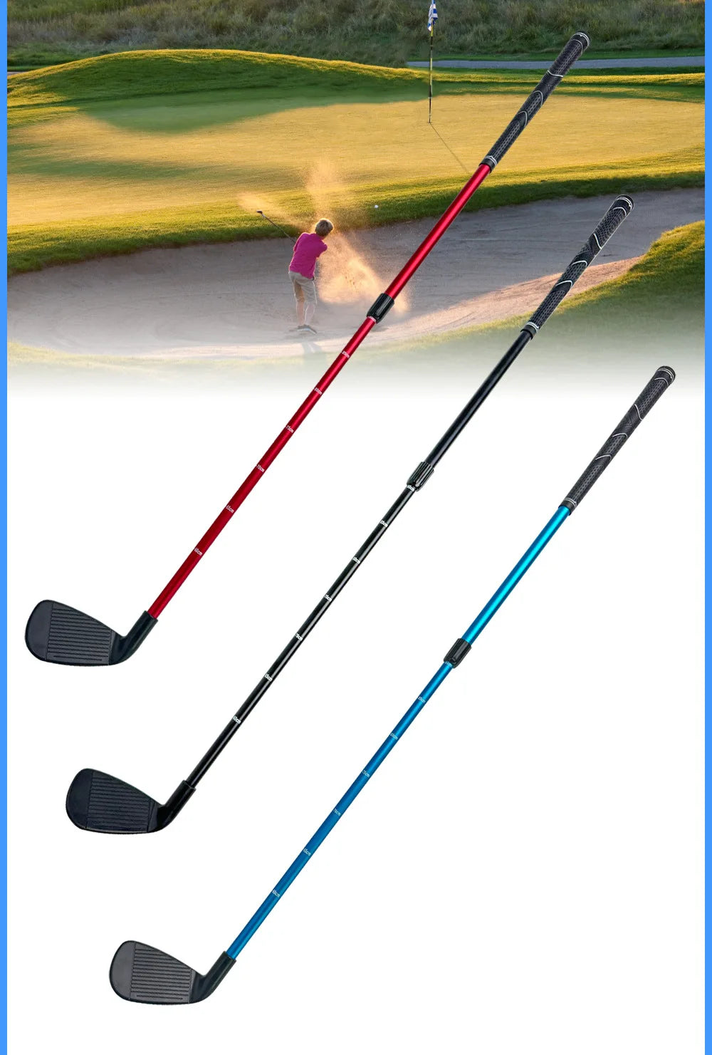 Retractable Golf Putter for Men Mini Golf Clubs for Kids Junior and Adults Left and Right Handed Putter - Buy online at  Vibe In Cart.