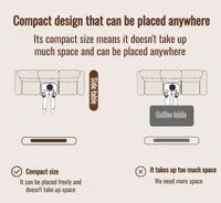 Liftable coffee table living room sofa side table rotating foldable desktop home bedside storage adjustable height shelf - Buy online at  Vibe In Cart.